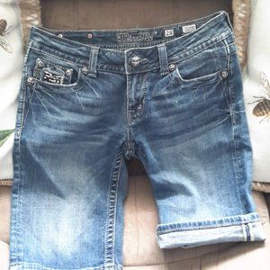Miss Me Bermuda Shorts